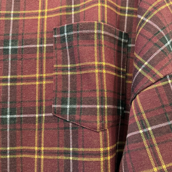 ZARA Plaid Oversized Tunic Top - Picture 2 of 7
